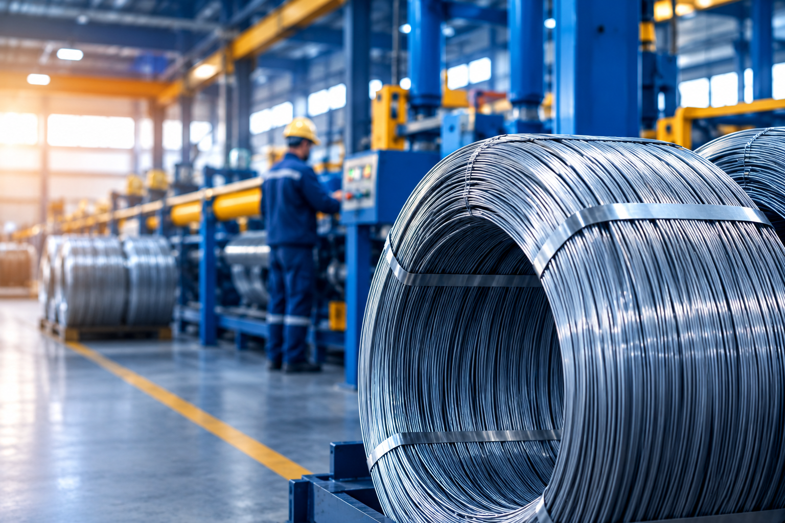 Industrial wire manufacturing