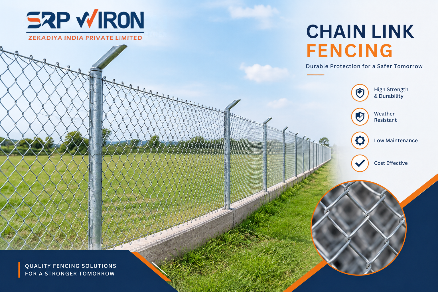 SRP Wiron Chain Link Fence